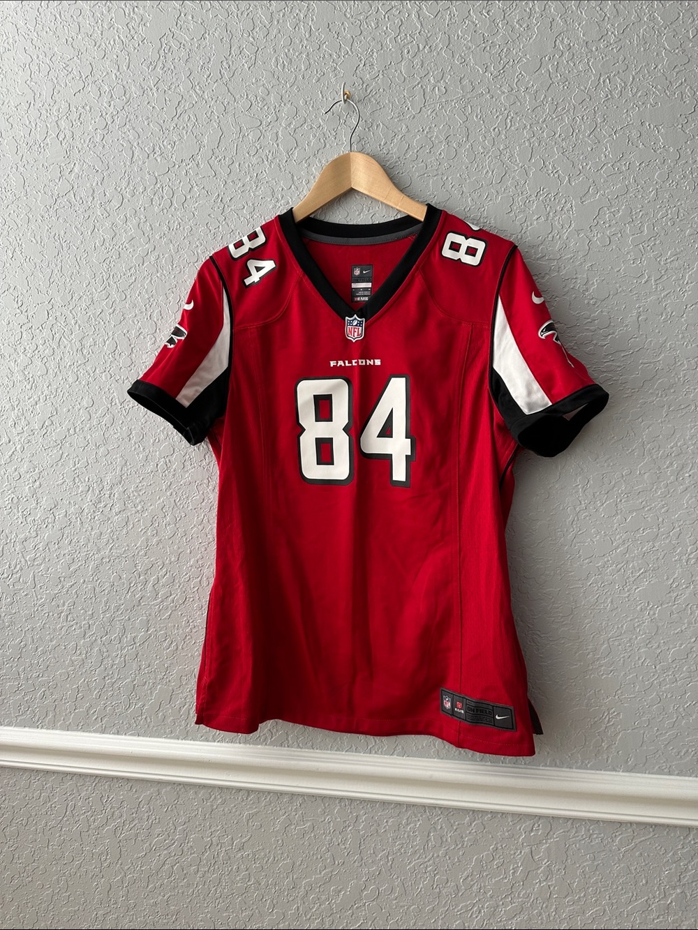 Atlanta Falcons #84 Red Nike NFL Jersey